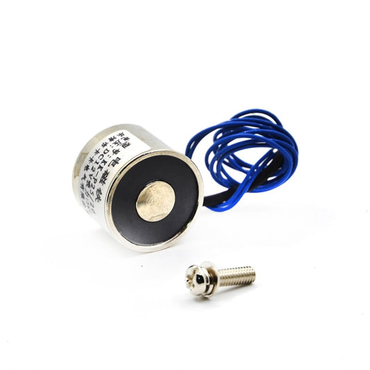 Electromagnet Solenoid P25/20 - 5Kg 12VDC - (AD32781)
