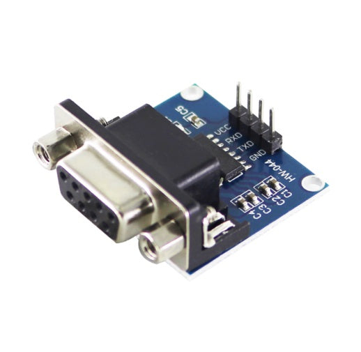 MAX3232 RS232 to TTL Serial Port Converter Module DB9 Connector - (AD33109)