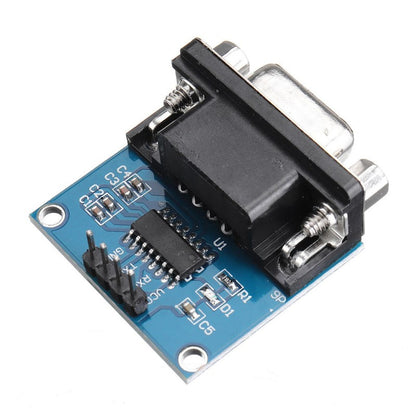 MAX3232 RS232 to TTL Serial Port Converter Module DB9 Connector - (AD33109)