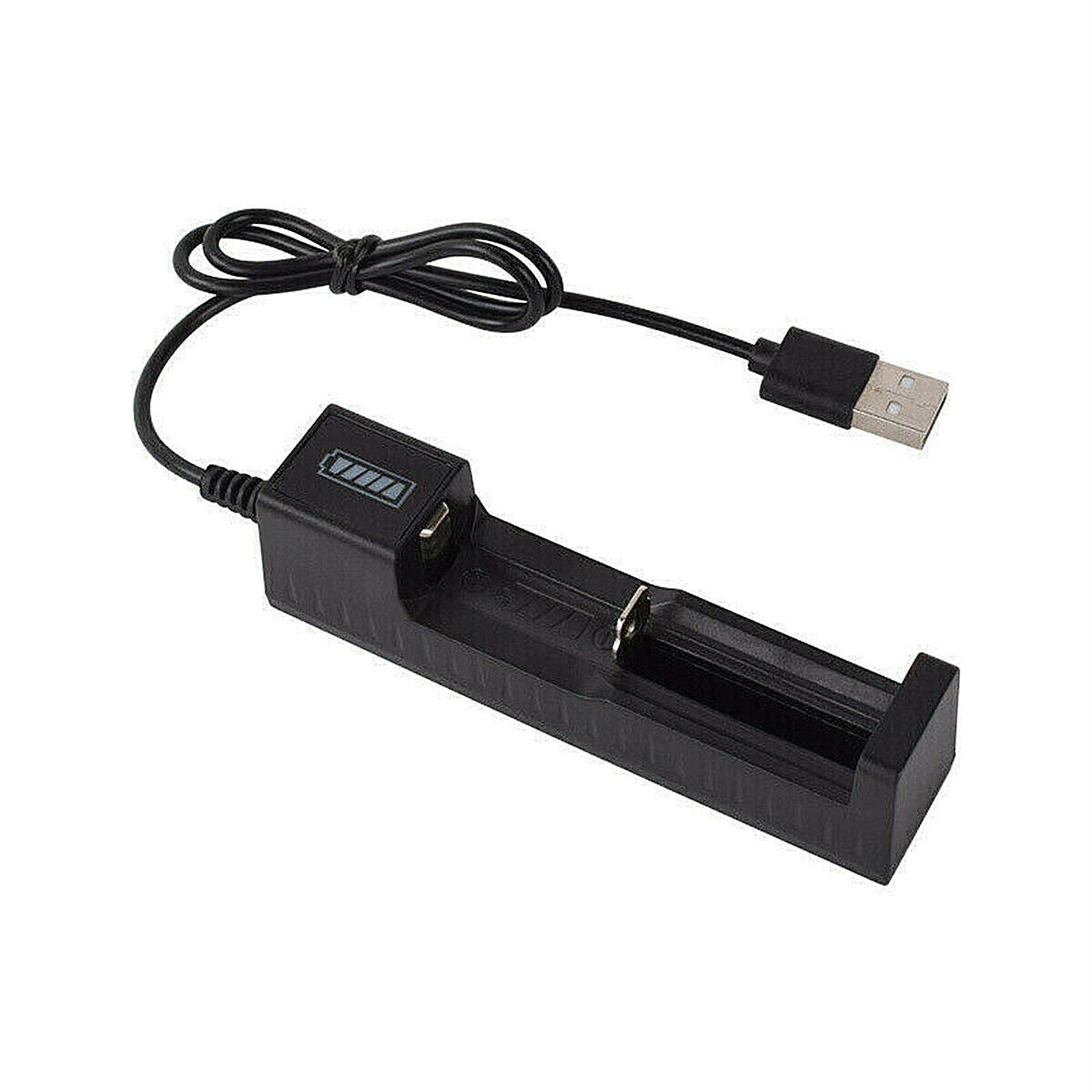 3.7V Universal Rechargeable Battery USB Charger For 18650 - (AD33416)