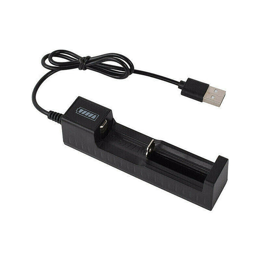 3.7V Universal Rechargeable Battery USB Charger For 18650 - (AD33416)