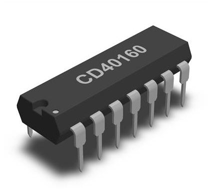CD40160 CMOS Synchronous Programmable 4-Bit Counter - (AD33519)