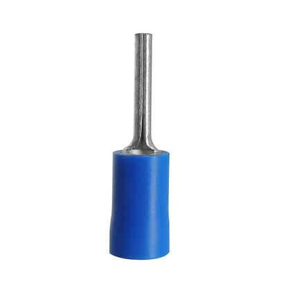 T-169-25 Blue Solid Pin Crimp Terminal (16-14 AWG) - (AD34207)