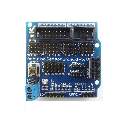 V5 Sensor Shield Expansion Board Shield For Arduino UNO R3 - (AD34369)