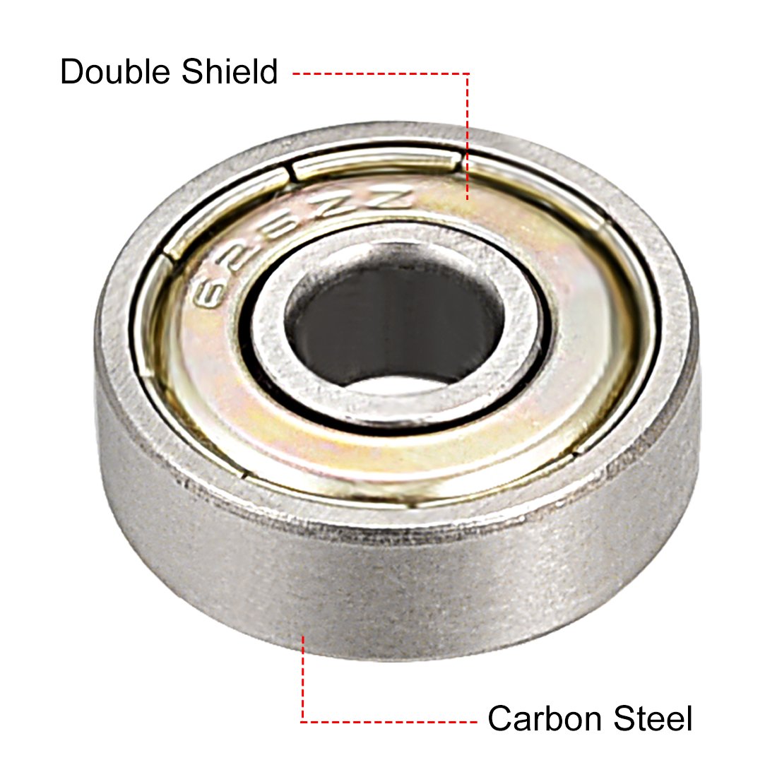 626ZZ Rubber Sealed Ball Bearing - (AD34379)