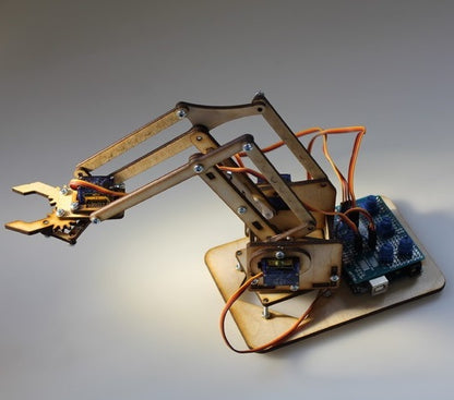 MDF MeArm V0.3 - Pocket Sized Robot Arm - (AD34736)