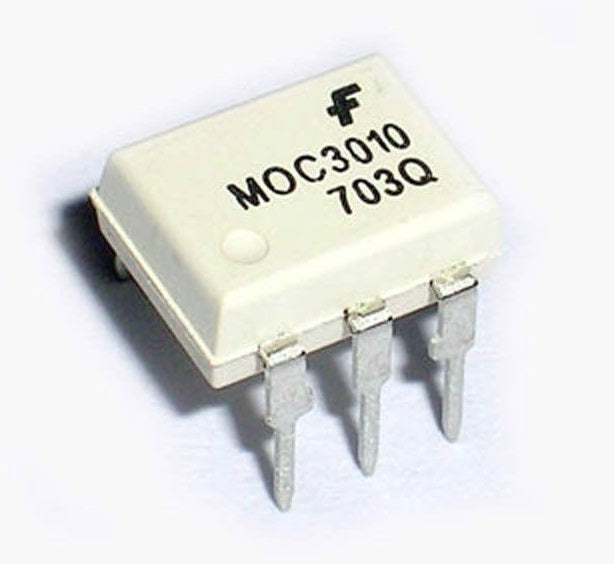 MOC3010 Optocoupler Non-Zero Crossing TRIAC 250VAC @ 1A - (AD35014)
