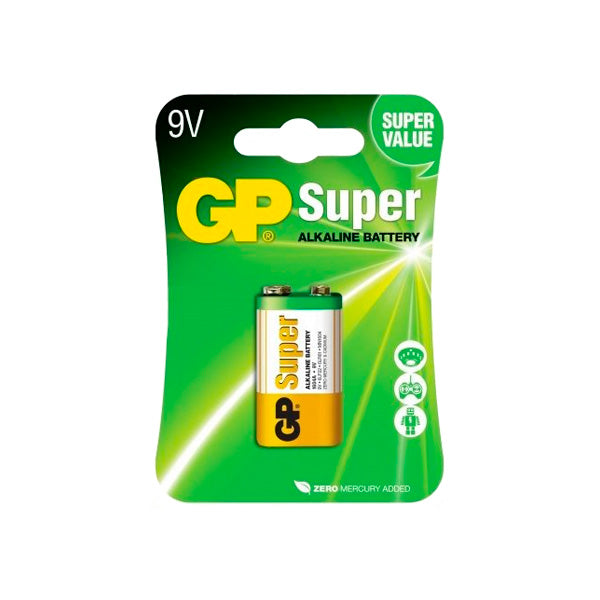 1604A GP Alkaline Battery 9V - (AD35038)