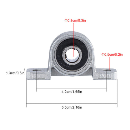 8mm Vertical Lead Mounting Shaft Support Bearing - (AD35418)