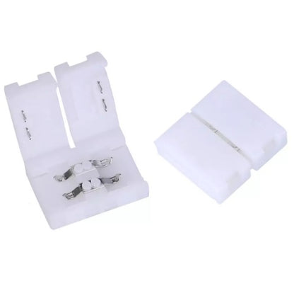 2 Pin 10mm Clip-on Coupler Connector For LED Strip Light - (AD36384)