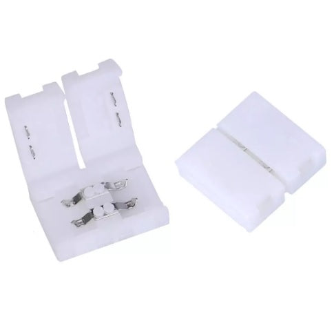 2 Pin 8mm Clip-on Coupler Connector For LED Strip Light - (AD36380)