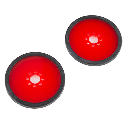 Precision Disc Wheel - 3" (Red, 2 Pack) [ROB-12382] - (AD36736)