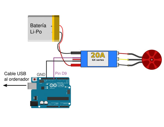 40A Brushless Speed Controller - (AD36819)