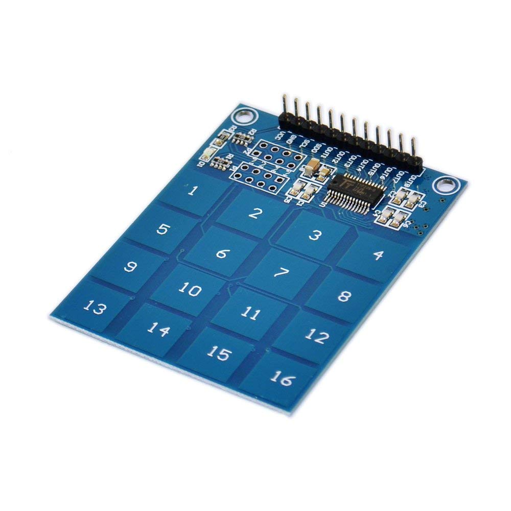 TTP229 Capacitive Touch Sensor Module (16 Channels) - (AD37106)