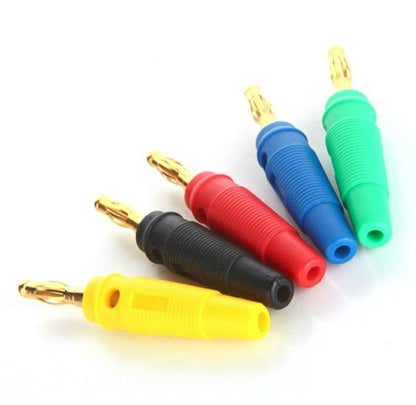Banana Plug 4mm Gold Plated [5 PCS] - (AD37315)