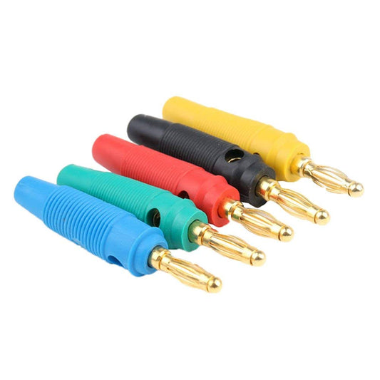 Banana Plug 4mm Gold Plated [5 PCS] - (AD37315)