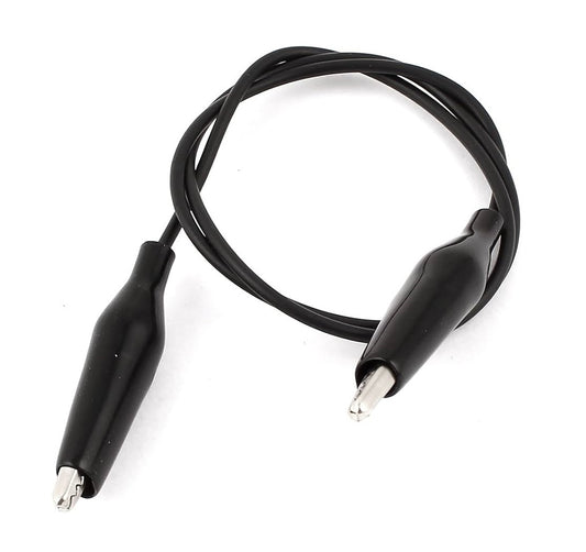 Black Alligator Clip Cable - (AD37563)