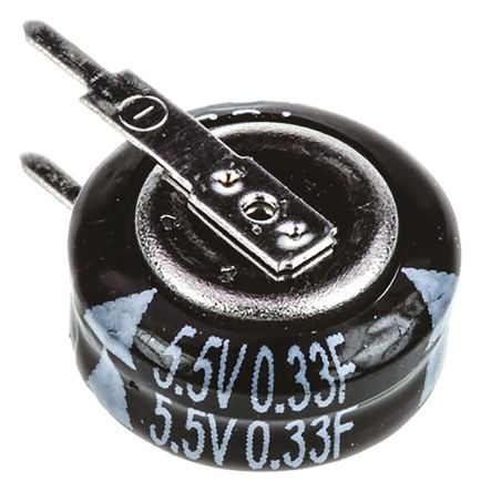0.33F EECS0HD334V Panasonic - Super Capacitor 5.5V (10.5 mm) - (AD37589)