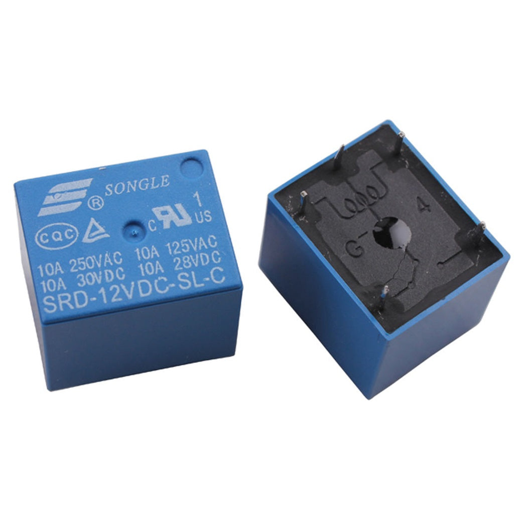 SRD-12VDC-SL-C Relay SPDT 12VDC - (AD3817)