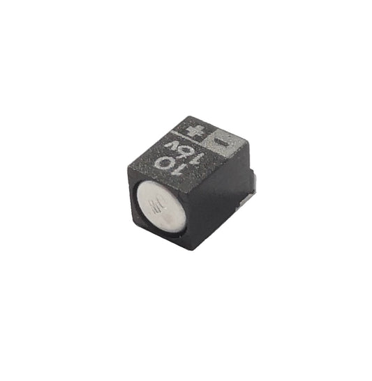 10uF @ 16V SMD Aluminum Electrolytic Capacitor - (AD38309)
