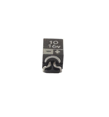 10uF @ 16V SMD Aluminum Electrolytic Capacitor - (AD38309)