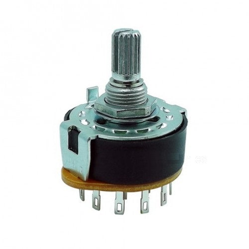 SR2511-0203-17K-1A-EV Rotary Switch 2 Pole 3 Position ALPHA - (AD40285)