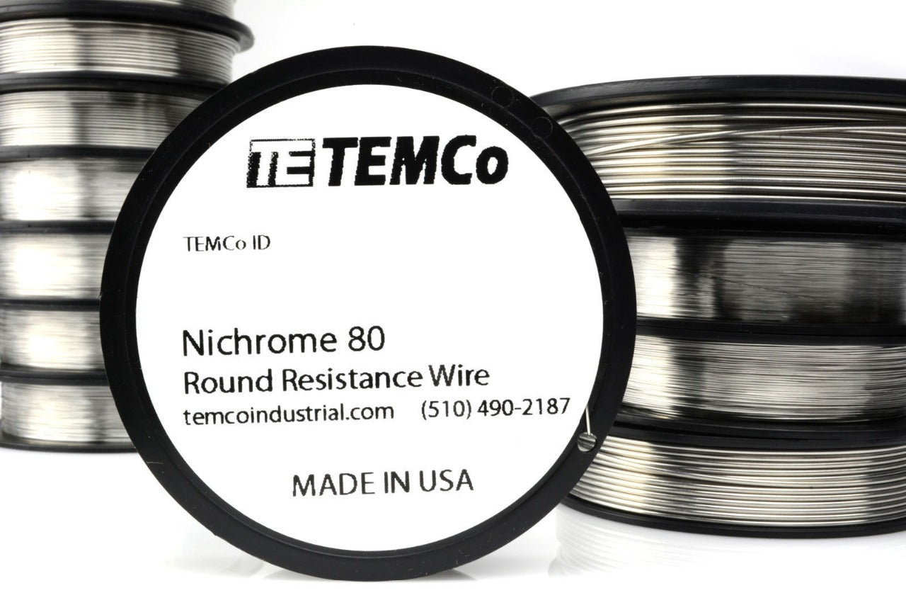 TEMCo RW0422 Nichrome 80 - 28 Gauge Wire [METRO] - (AD38449)
