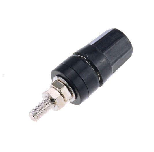 Black 4mm Banana Jack M4*36mm - (AD39056)