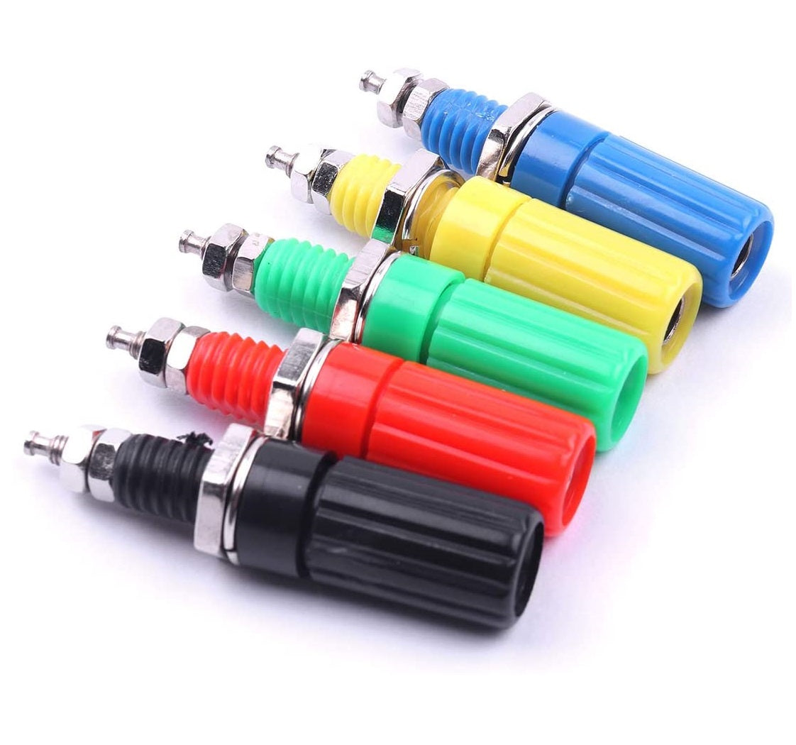 [Green] 4mm Banana Jack M3*44mm - (AD28626)