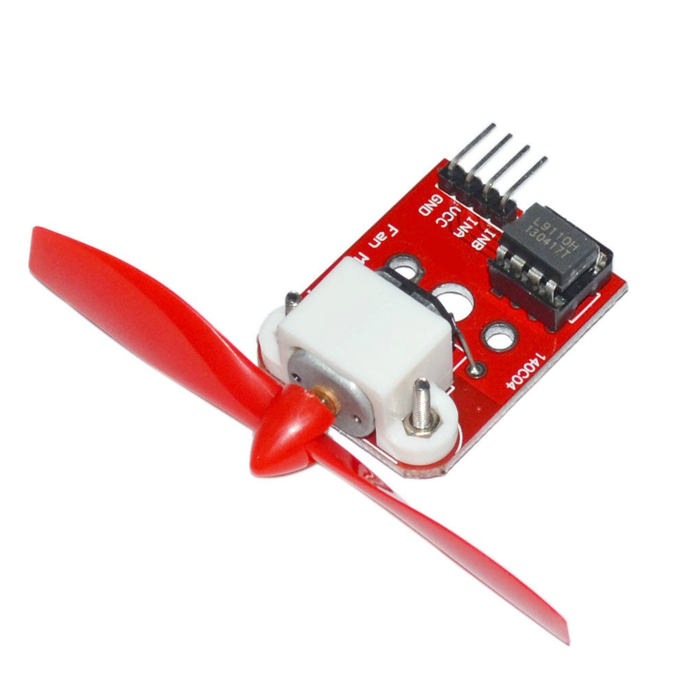 5V L9110 Fan Motor Module + Fan Propeller - (AD39161)