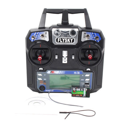 FS-T6 Flysky 6-Channel Remote Control Transmitter + Receiver - (AD39548)