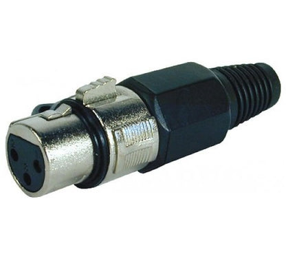 F-60BK Cannon XLR-3 Female Connector 3 Pin - (AD40875)