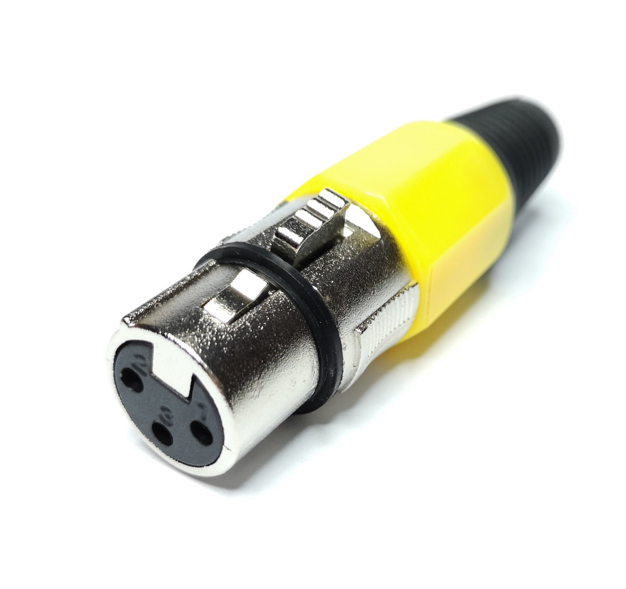 F-60Y Cannon XLR-3 Female Connector 3 Pin - (AD41105)