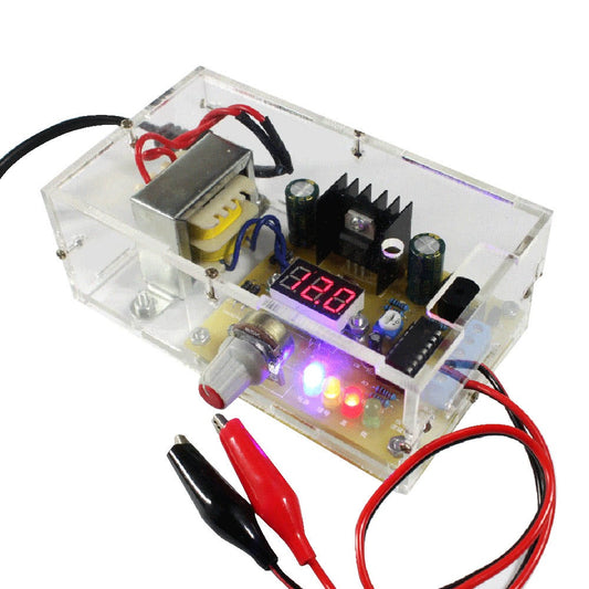 LM317 Voltage Power Supply 1.25V-12V Adjustable Regulated DIY Kit - (AD41178)