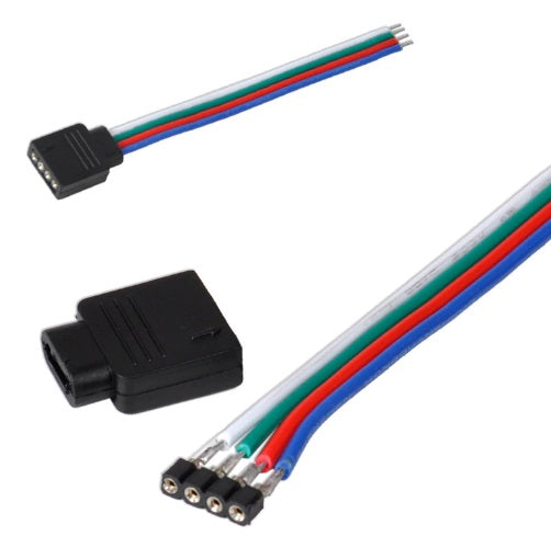 4 Pin Male Connector Cable For LED Strip - (AD41751)