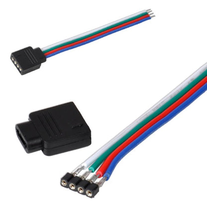 4 Pin Male Connector Cable For LED Strip - (AD41751)