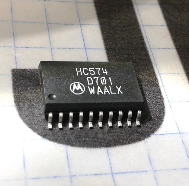 74HC574 (SOICL-20) Flip-Flop Octal Tipo-D CMOS Alta Velocidad - (AD41883)