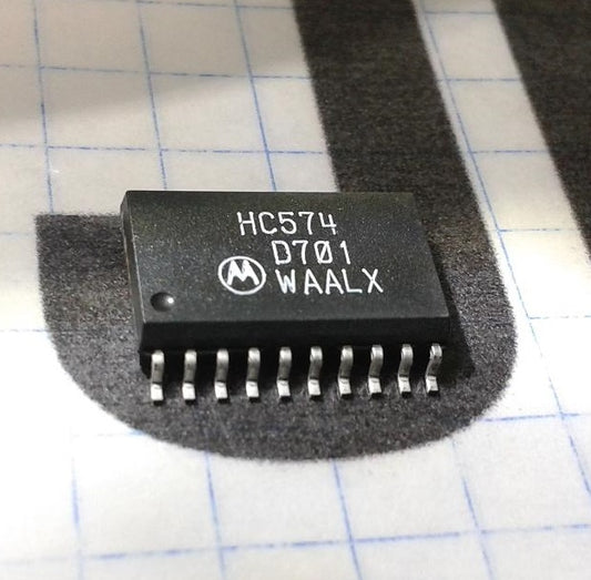 74HC574 (SOICL-20) Flip-Flop Octal Tipo-D CMOS Alta Velocidad - (AD41883)