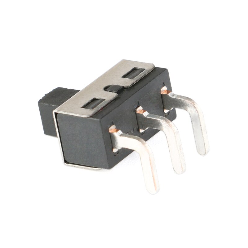 SS12D06 SPDT Slide Switch with Right Angle Terminals 250VAC @ 3A - (AD42565)