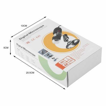 Portable USB Digital Microscope With 8 LED 2MP (40x-1000x) - (AD42990)