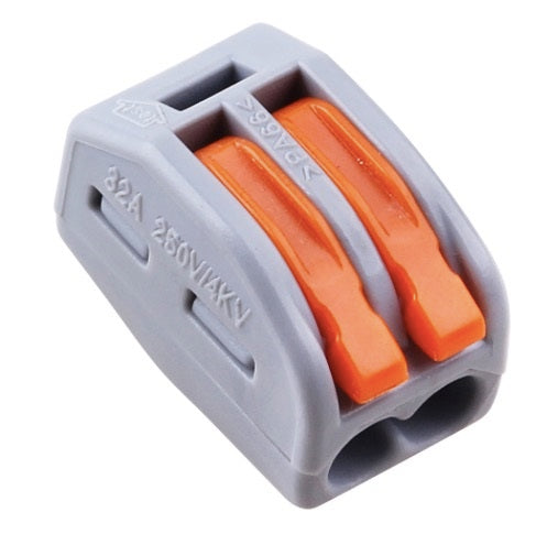 Wago 2 Way Electrical Wire Connector - (AD43455)