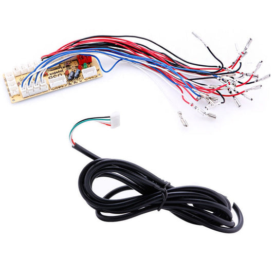 Zero Delay Arcade Encoder USB Board + Cables - (AD43723)