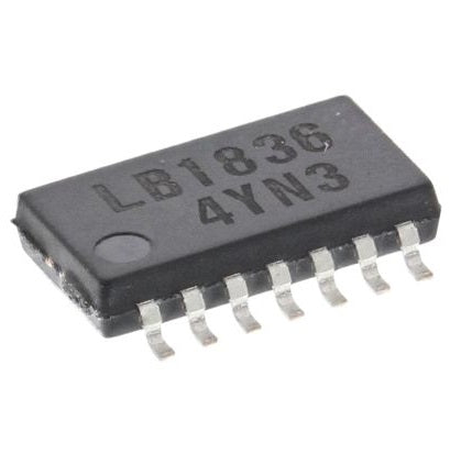 LB1836M (SOP-14) Bidirectional Motor Driver - (AD43952)