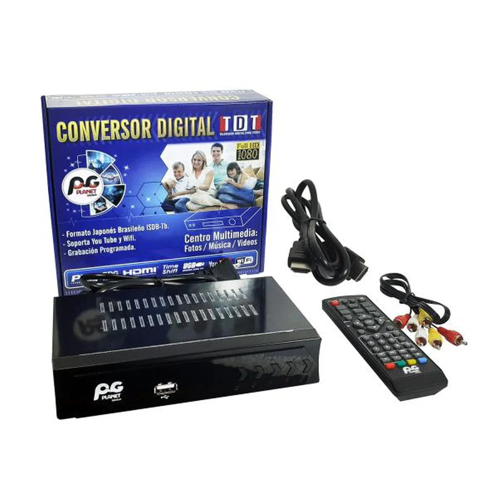 DCB-8 ISDBT TV Digital Converter Box - (AD44296)