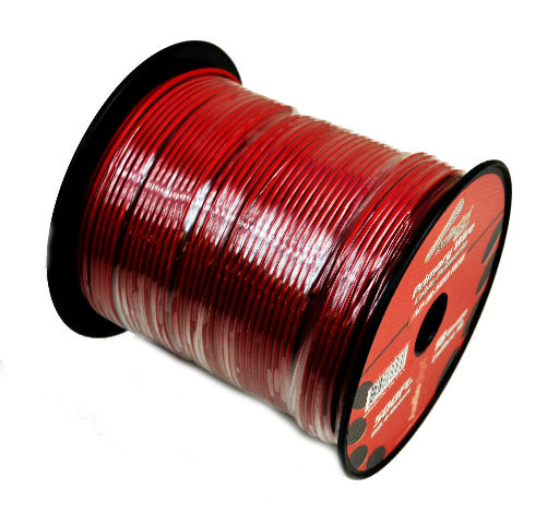 18AWG Rojo Audiopipe Cable Automotriz [ROLLO 153 METROS] - (AD44417)