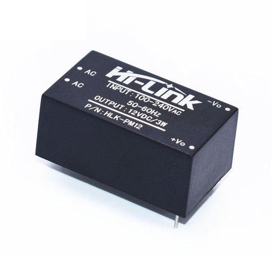 HLK-PM12 AC-DC 100-220VAC to 12VDC @ 3W Power Supply Module - (AD44581)