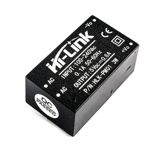 HLK-PM01 AC-DC 100-220VAC to 5VDC @ 3W Power Supply Module - (AD45030)