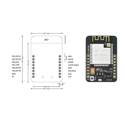 OV2640 ESP32-CAM Board 2MP - (AD45319)