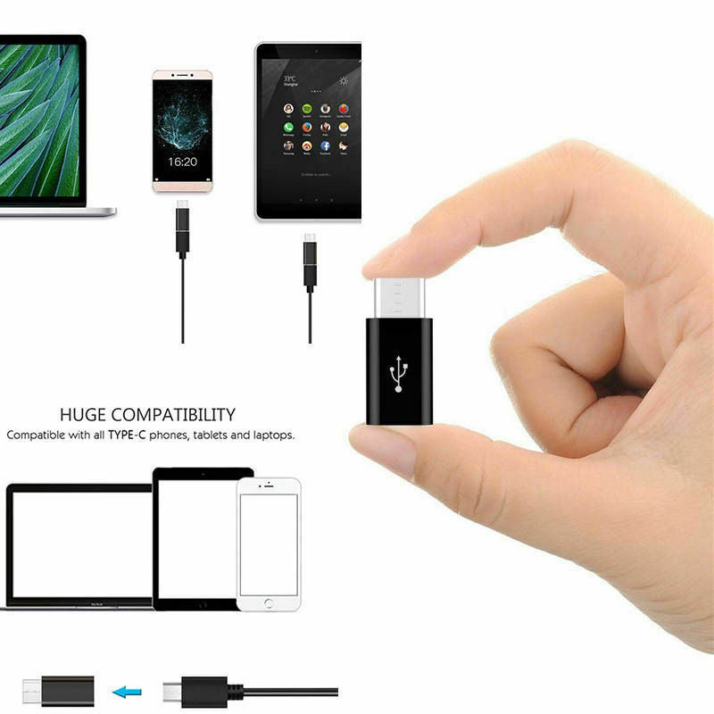 Micro USB Female To Type C Male Adapter Converter - (AD47158)