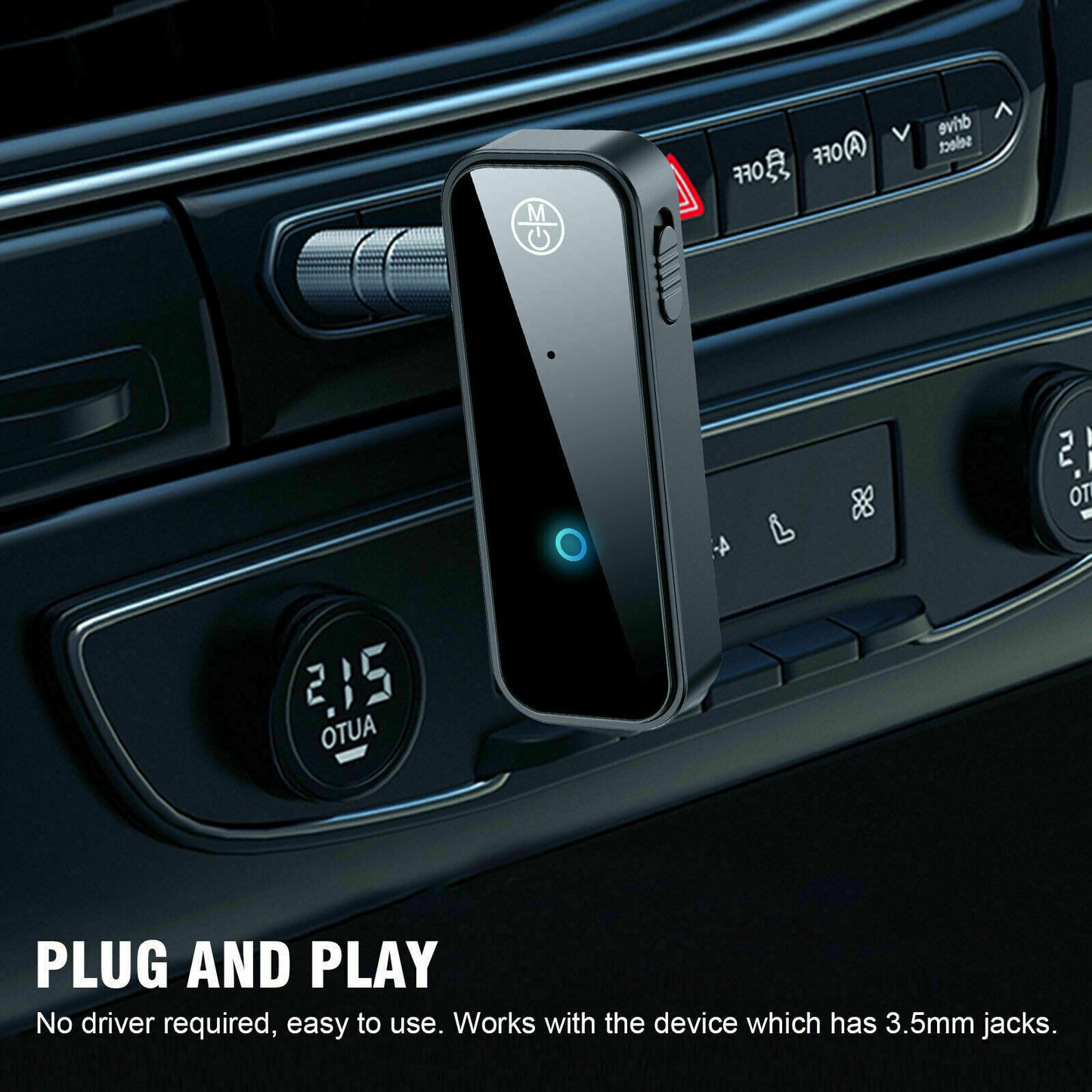 Bluetooth 5.0 Transmitter - Receiver 2 in 1 Adapter - (AD47718)
